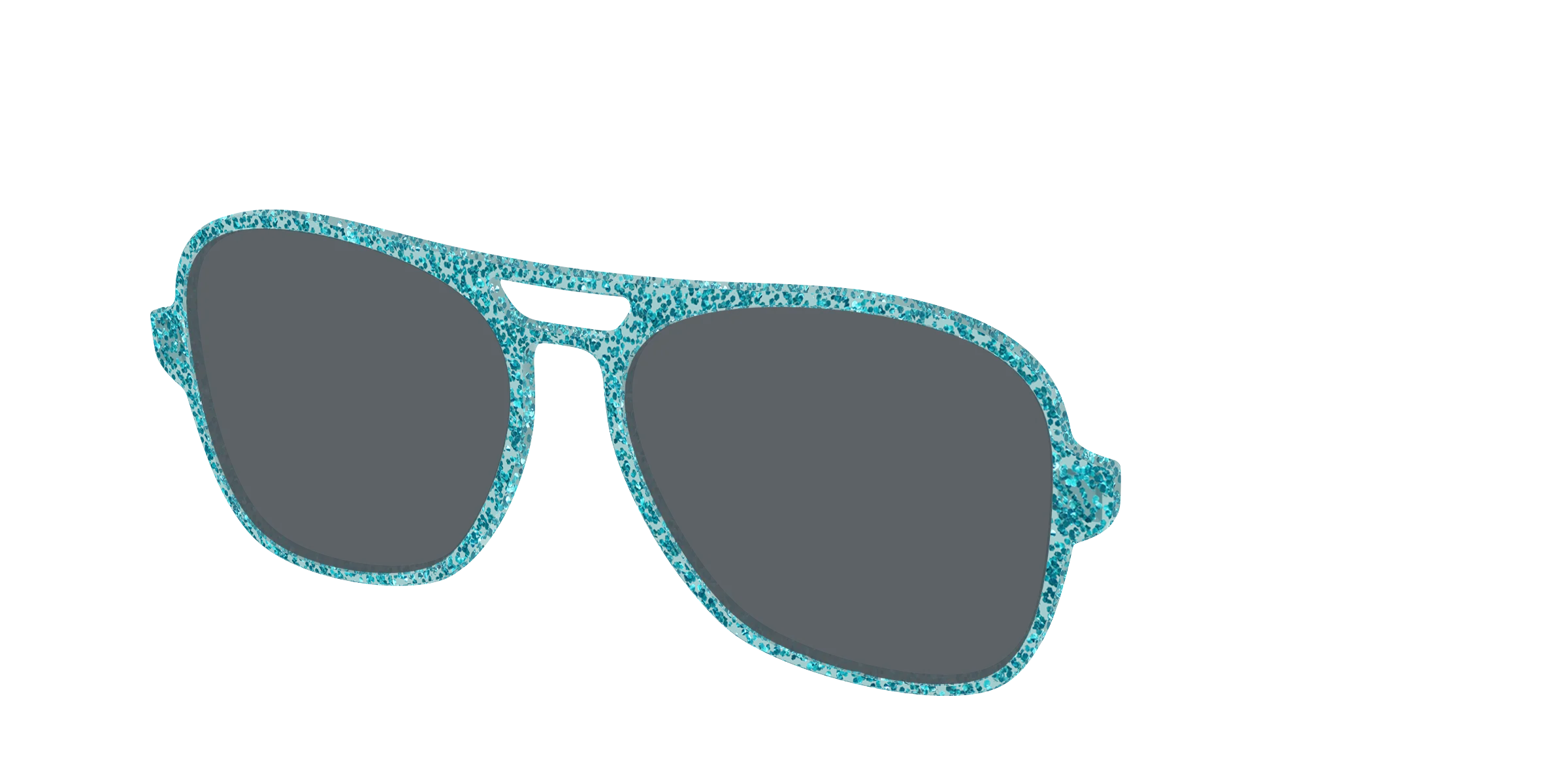 The Polarized Aquamarine Sparkle Sun Top - Image 34