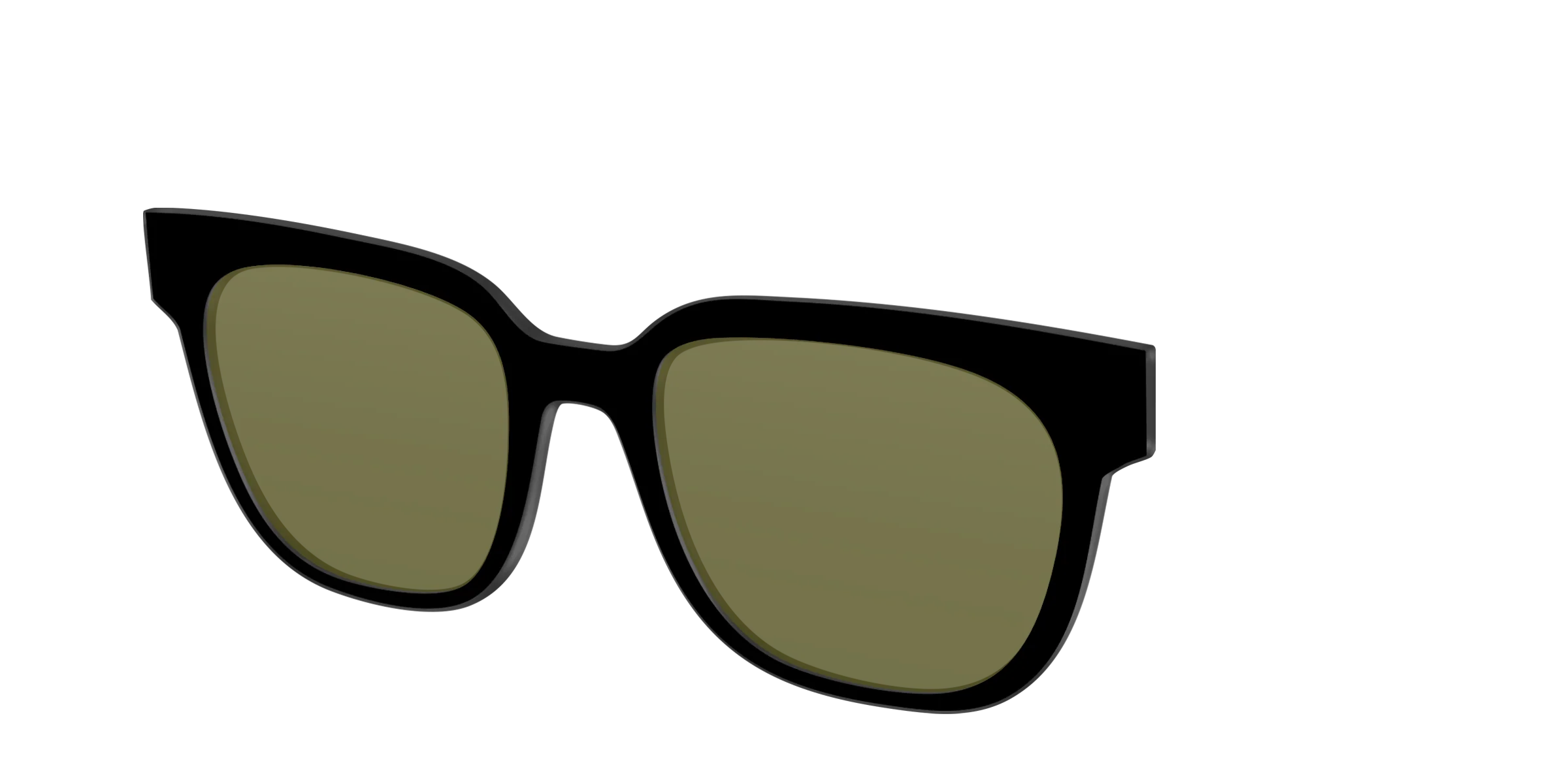 The Black with Green Racquet Sport Lens - Image 32