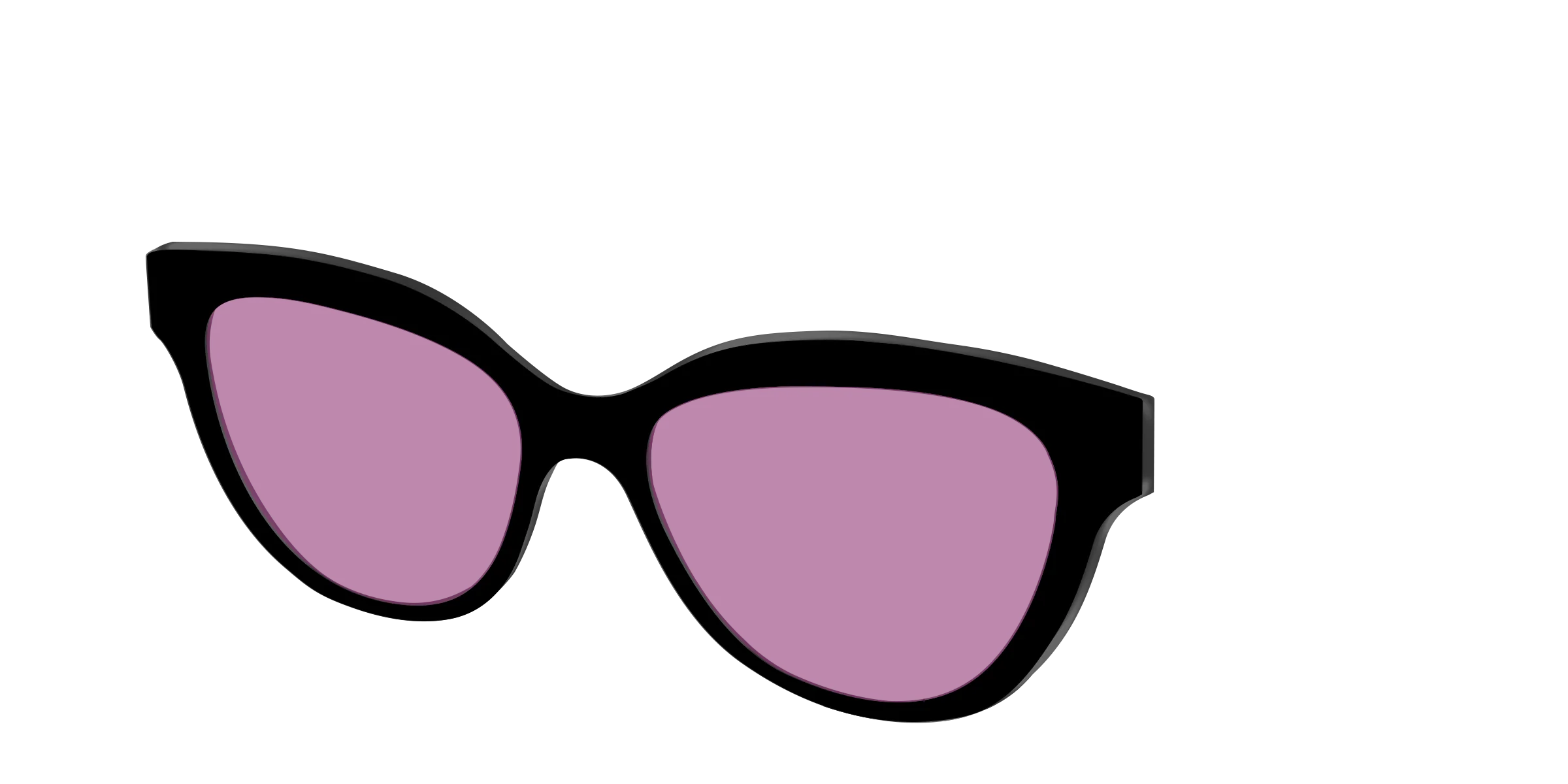 The Black with Pink Racquet Sport Lens - Image 34