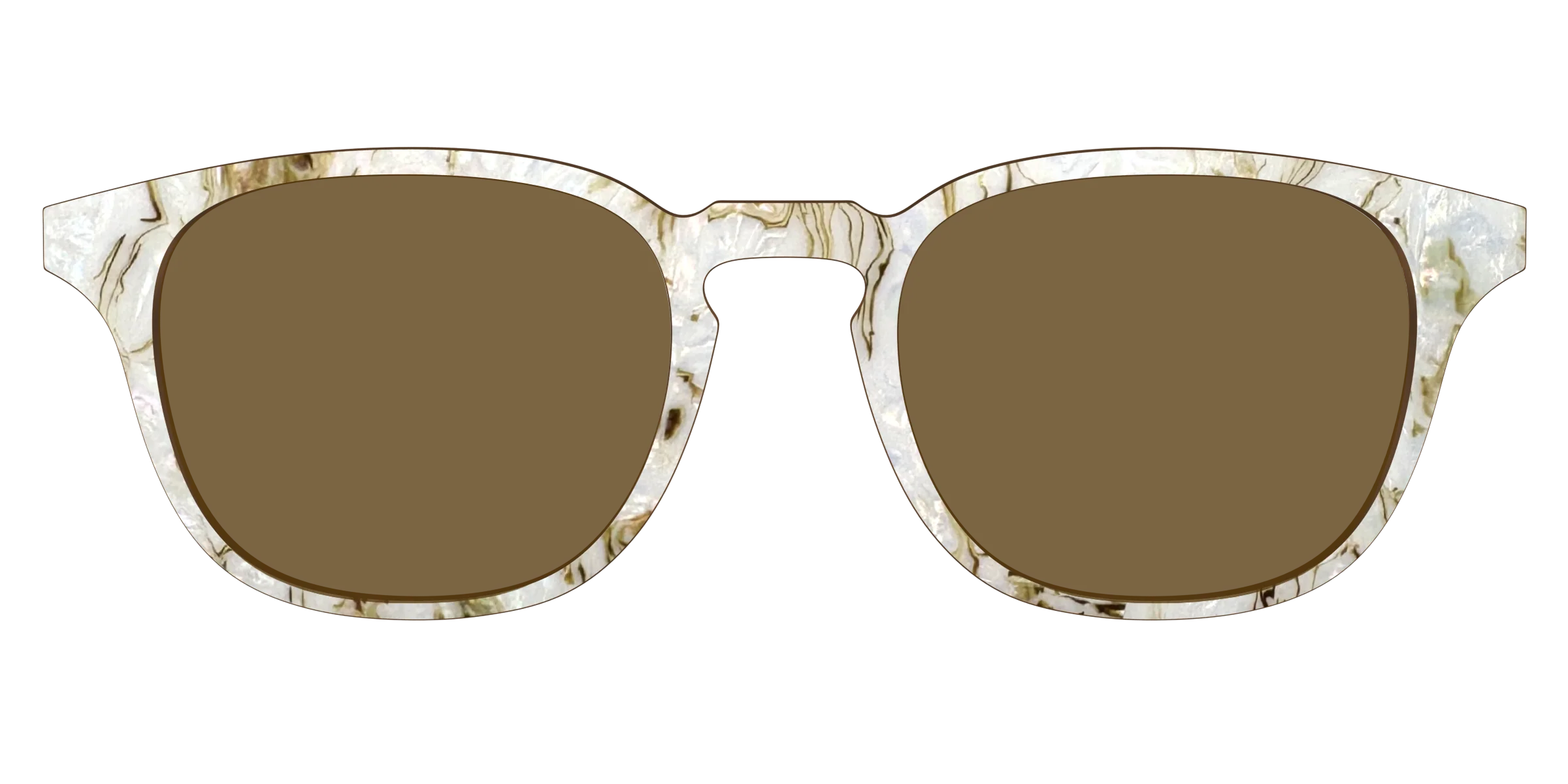 The Polarized Ivory Sand Pearl Shell Sun Top - Image 17