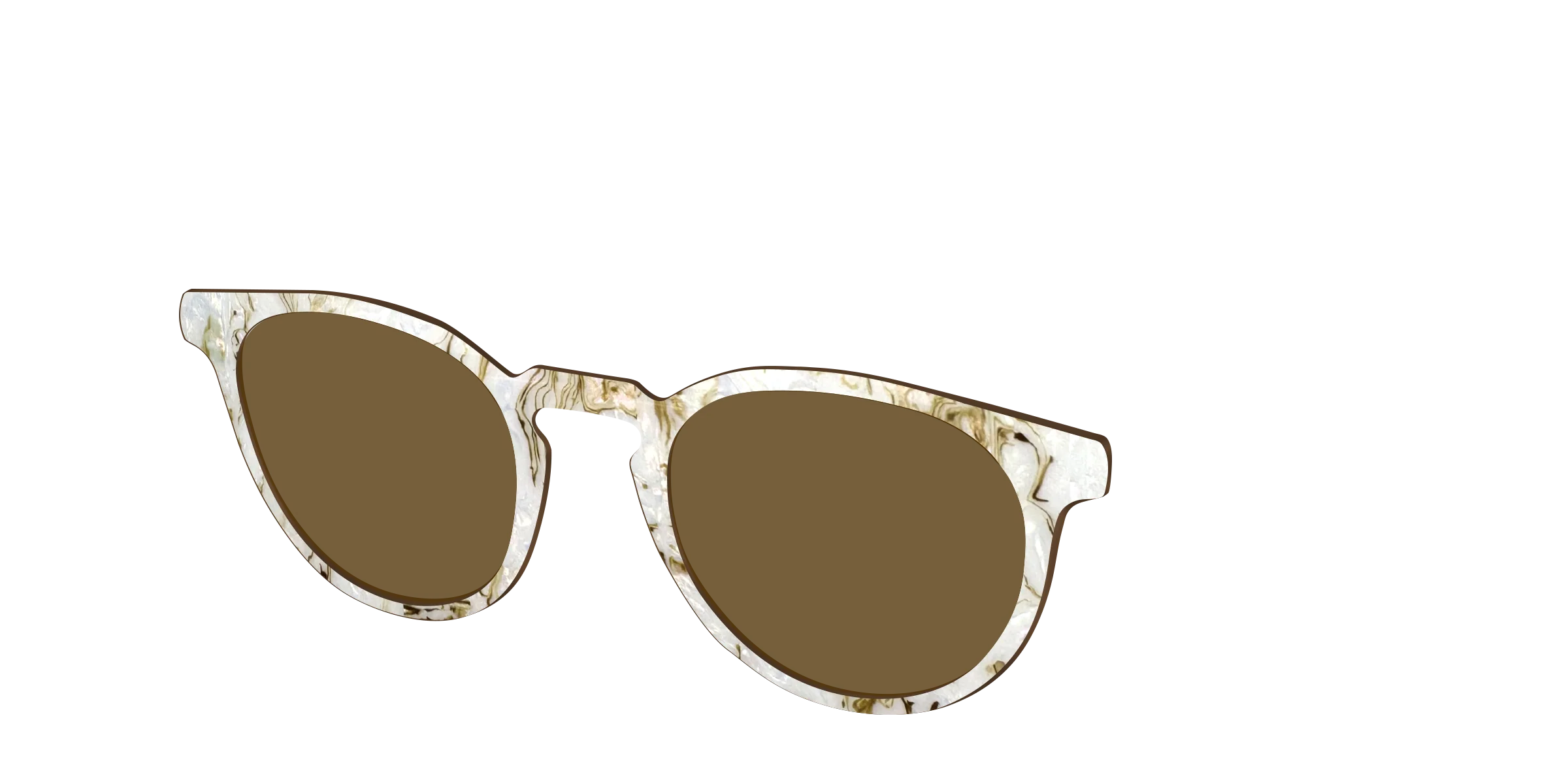The Polarized Ivory Sand Pearl Shell Sun Top - Image 20