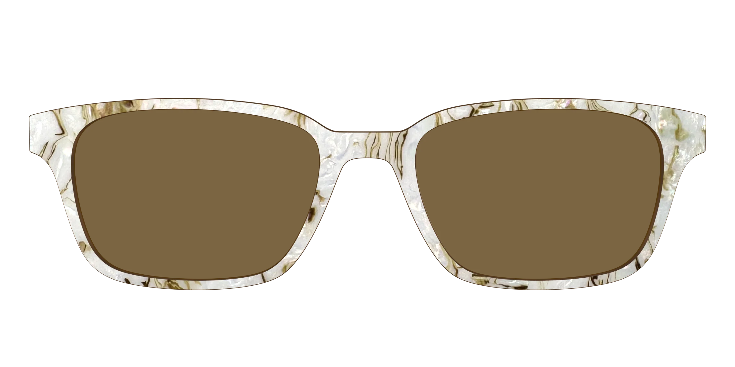 The Polarized Ivory Sand Pearl Shell Sun Top - Image 21