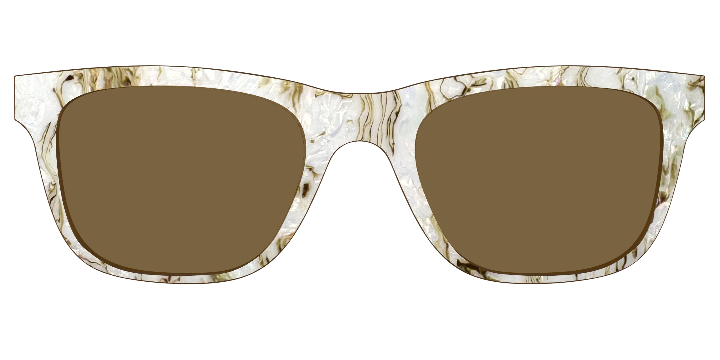 The Polarized Ivory Sand Pearl Shell Sun Top - Image 27