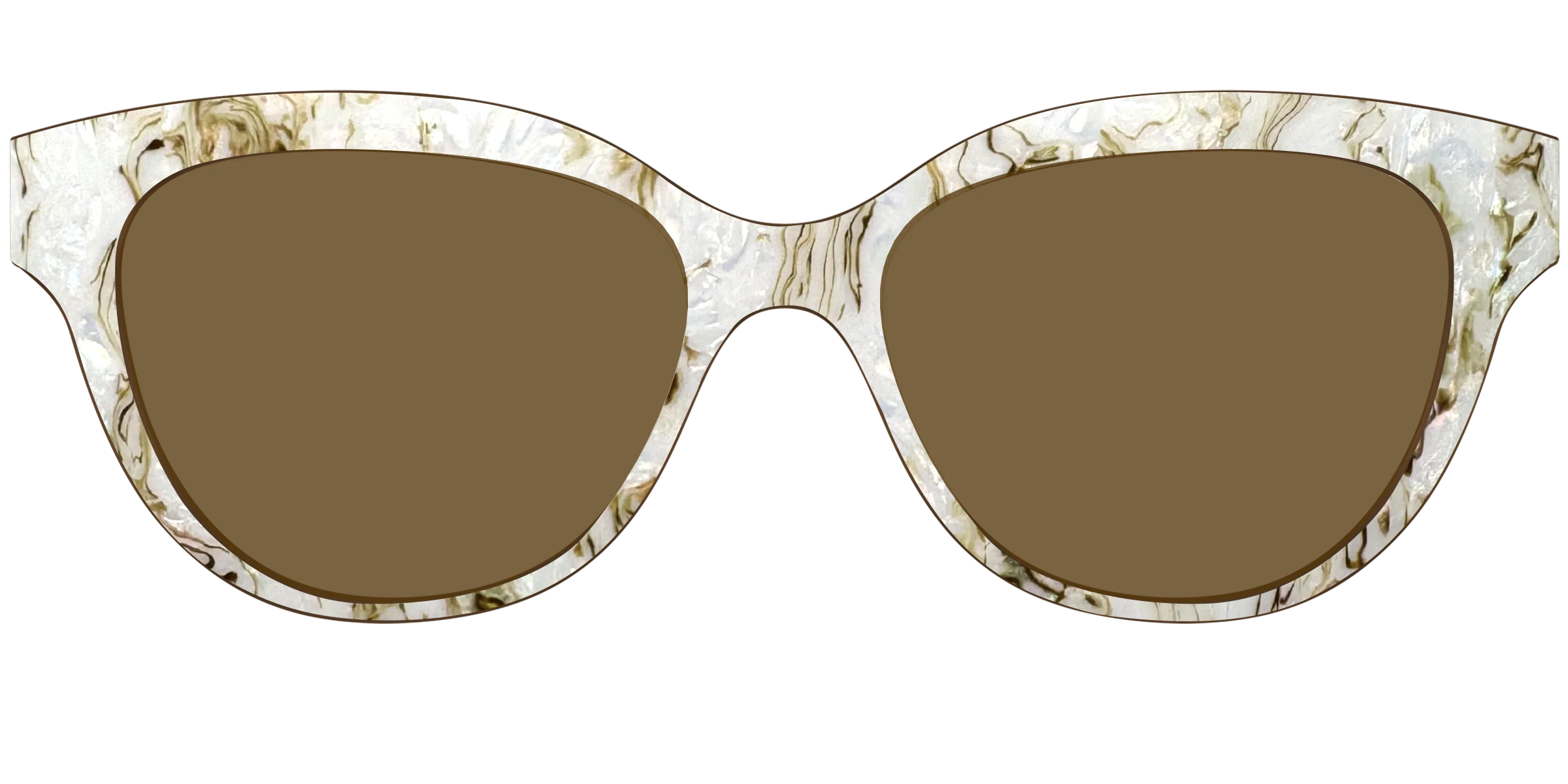 The Polarized Ivory Sand Pearl Shell Sun Top - Image 33