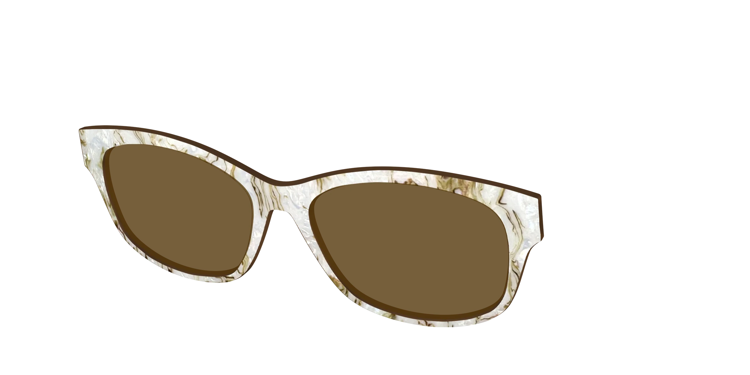 The Polarized Ivory Sand Pearl Shell Sun Top - Image 40