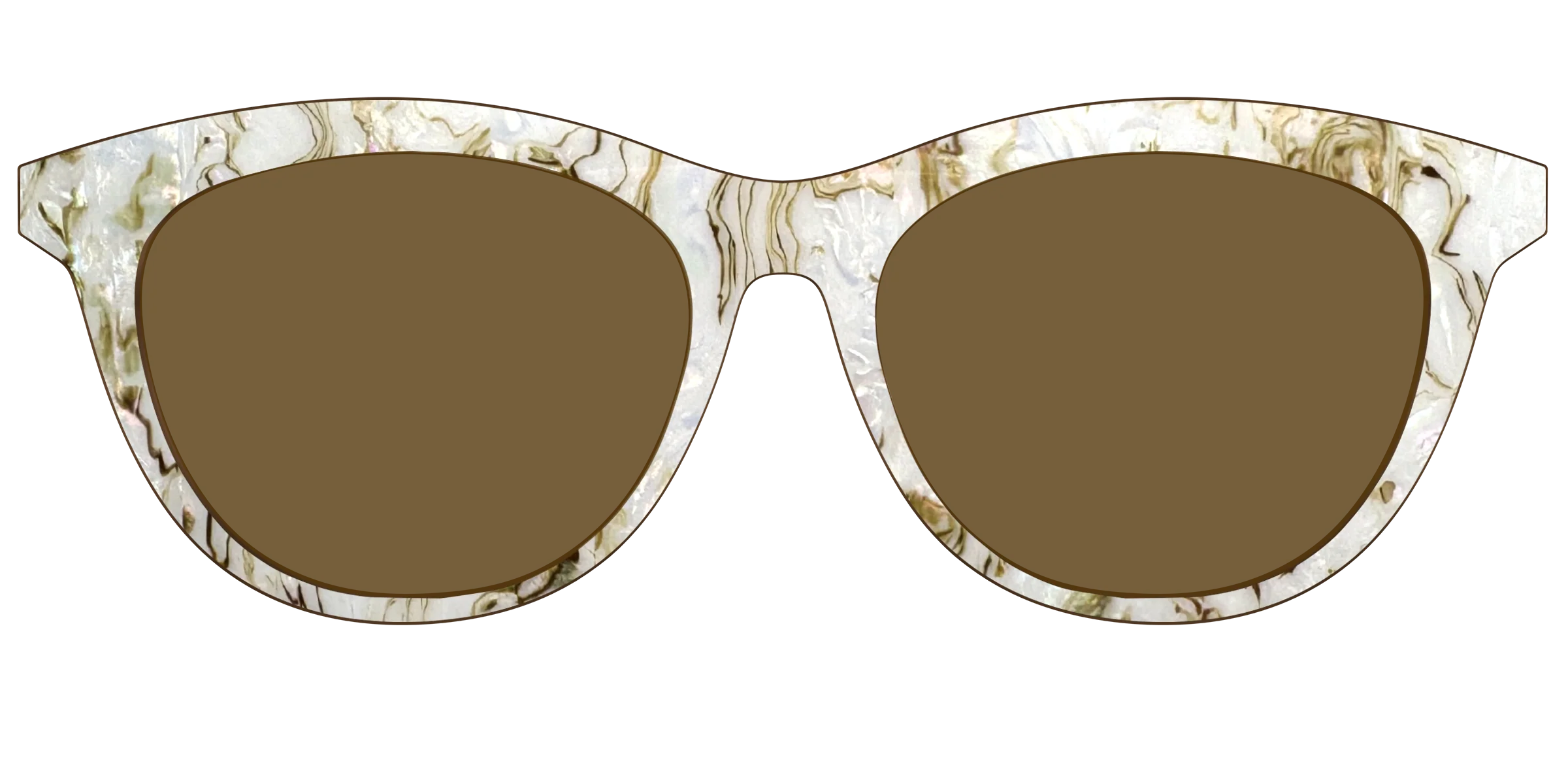 The Polarized Ivory Sand Pearl Shell Sun Top - Image 41
