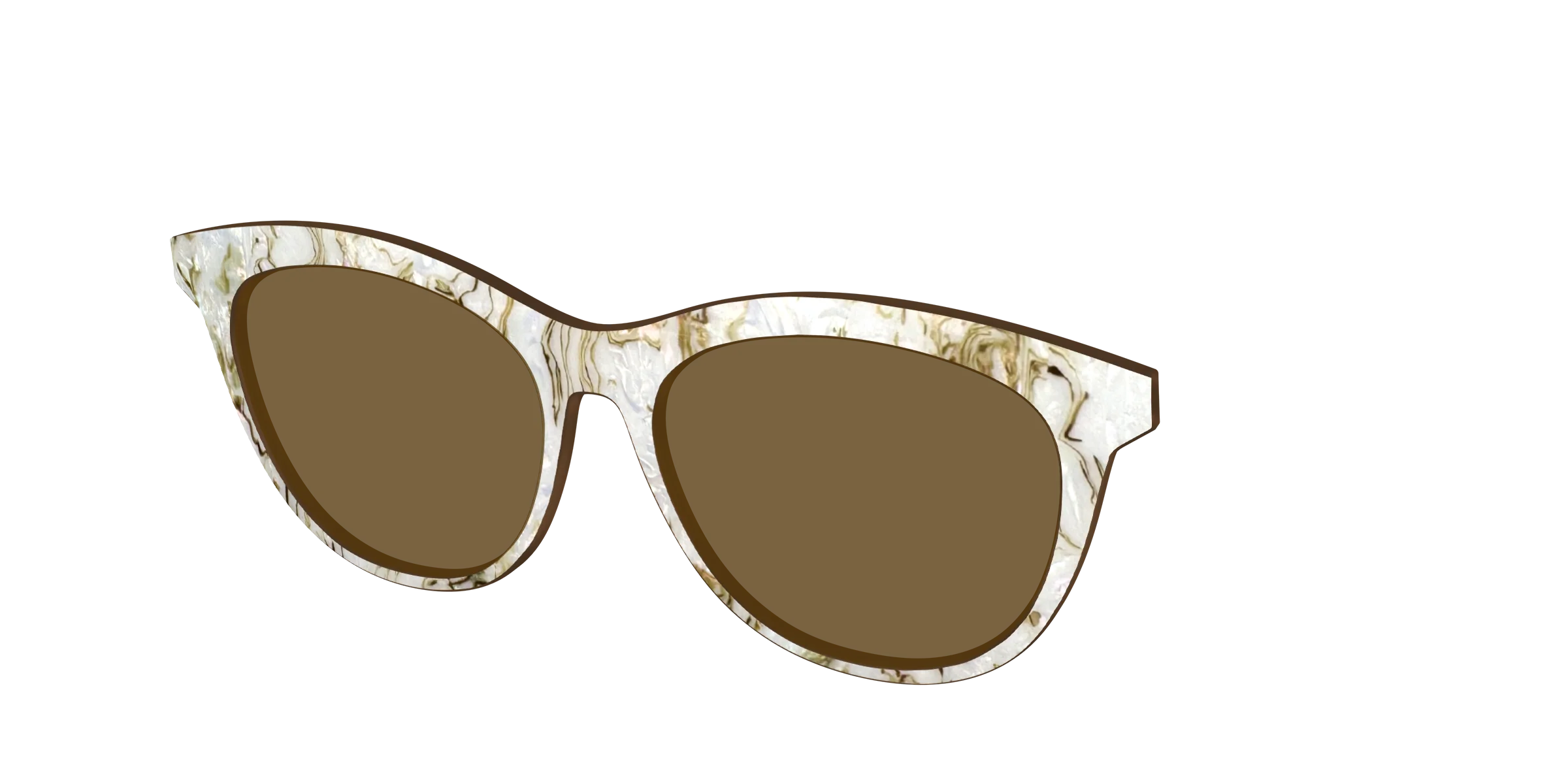 The Polarized Ivory Sand Pearl Shell Sun Top - Image 42