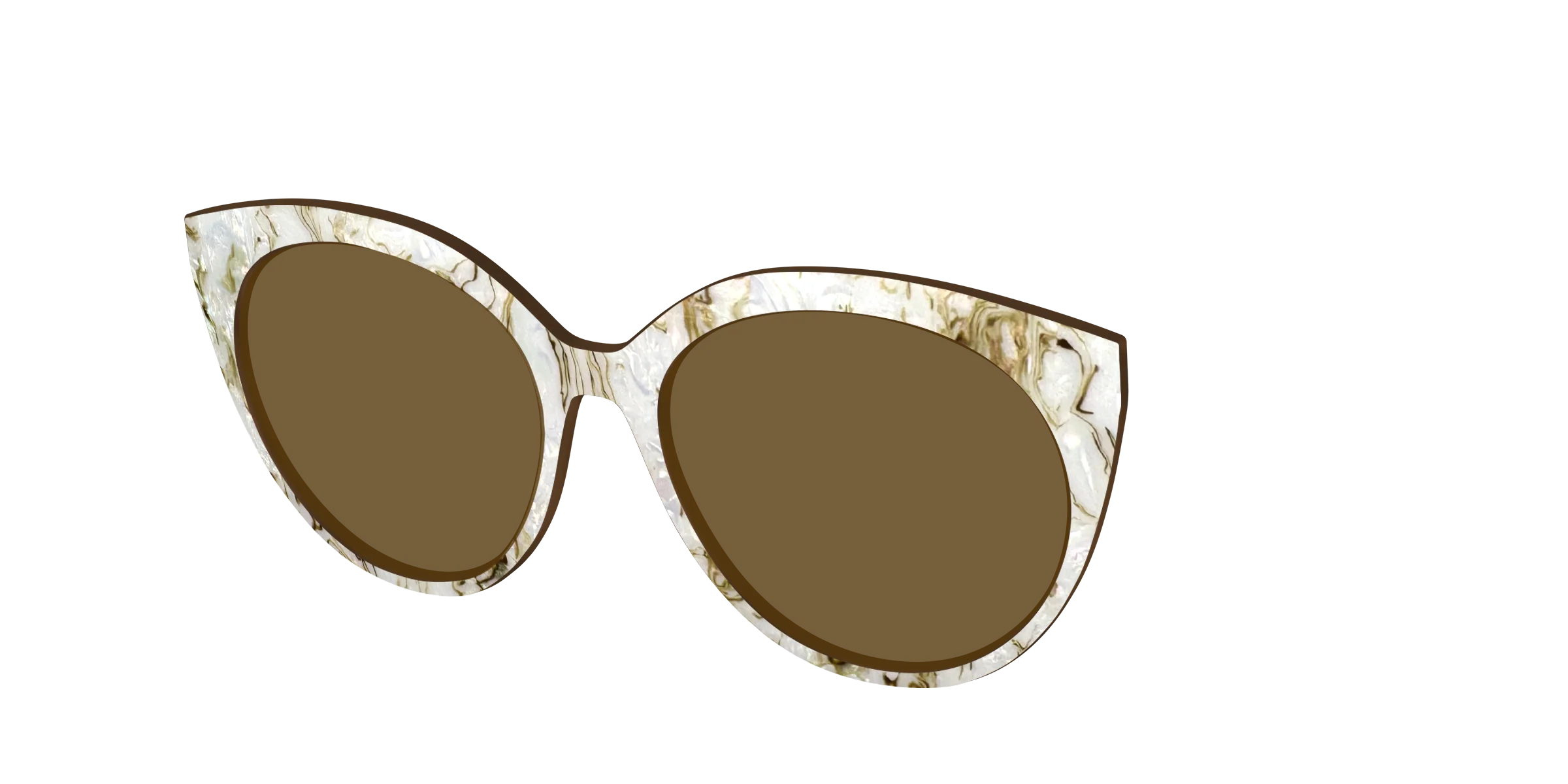 The Polarized Ivory Sand Pearl Shell Sun Top - Image 44