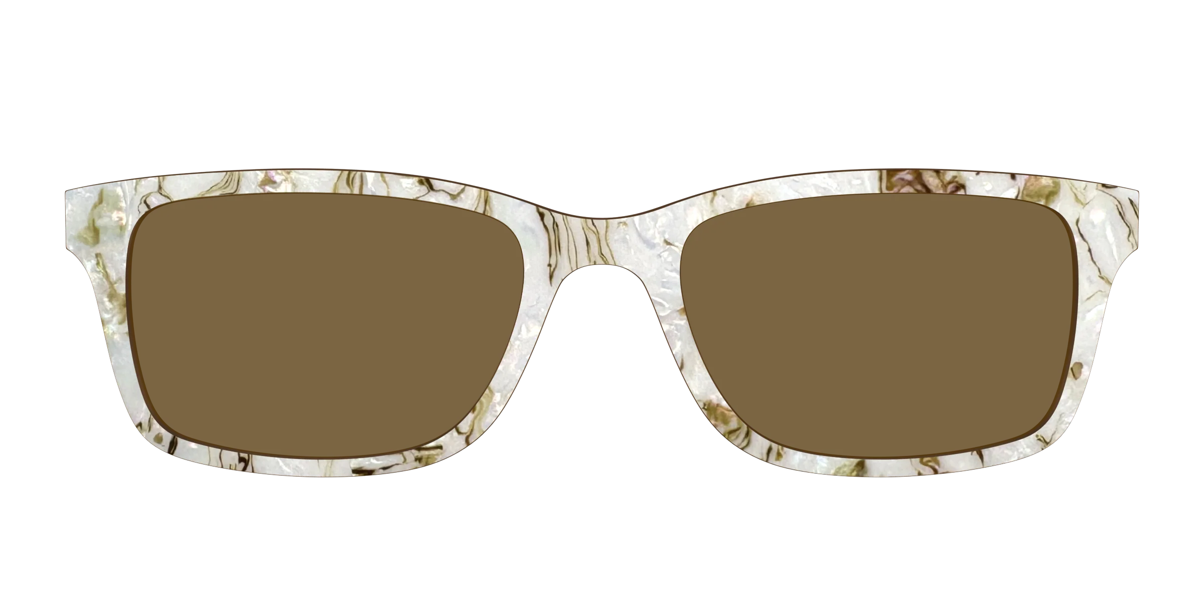 The Polarized Ivory Sand Pearl Shell Sun Top - Image 5