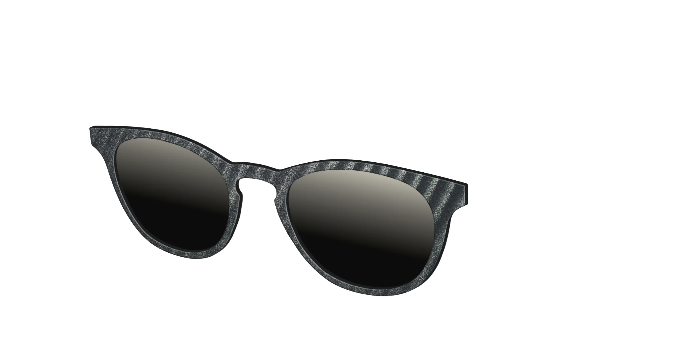 The Polarized Obsidian Stripe Sun Top - Image 4