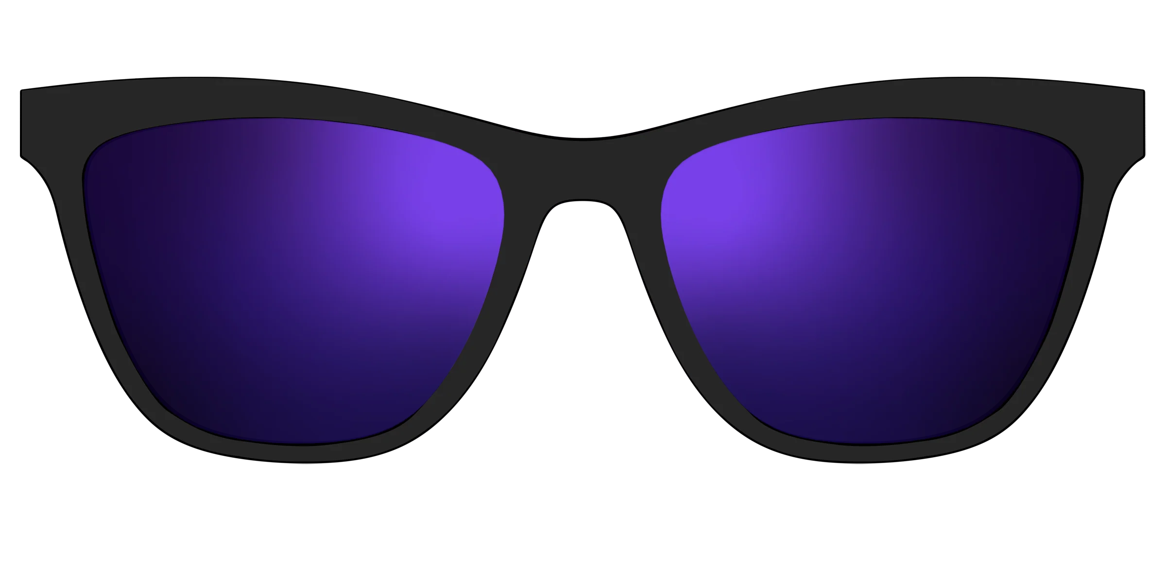 The Polarized Purple Reflective Sun Top - Image 15